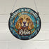 Cocker Spaniel Golden Memorial Stained Glass Effect Suncatcher